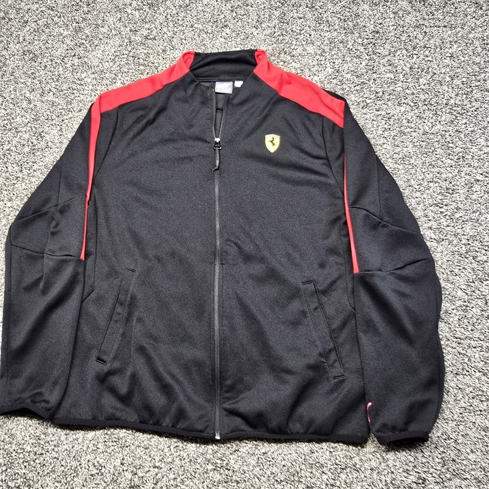 Puma Scuderia Ferrari track jacket Men Size Large
